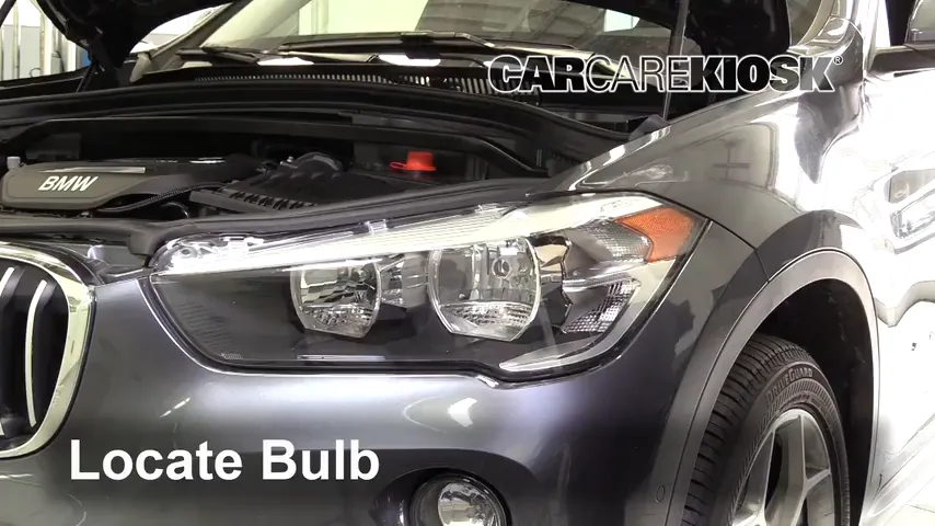 2017 BMW X1 sDrive28i 2.0L 4 Cyl. Turbo Lights Highbeam (replace bulb)